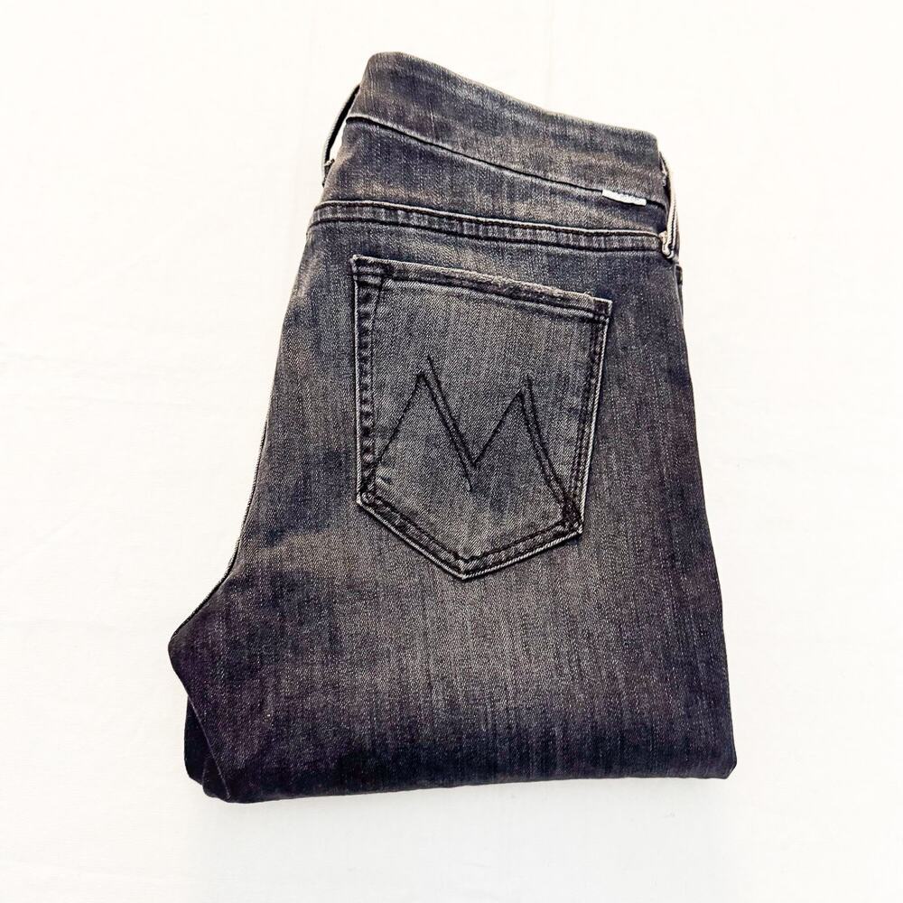 Mother Undone Hem Looker Ankle Stealing Shadows Denim Jeans Size 29